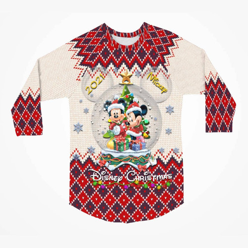 MK&MN Christmas Raglan Shirt