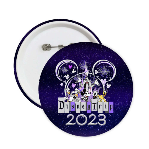DN 100 Years Pin Buttons