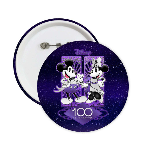 MK&MN CARD 100 Years Pin Buttons