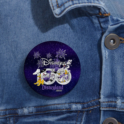 DN LAND 100 Years Pin Buttons