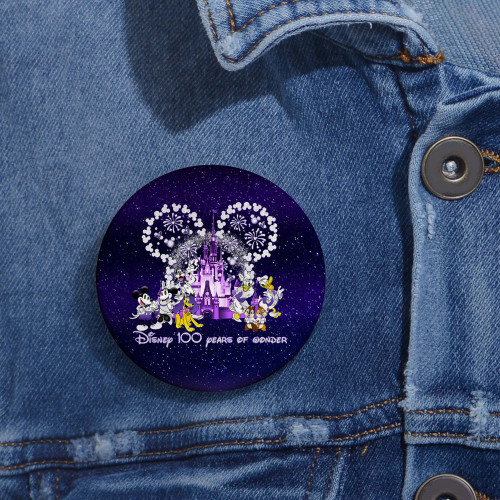 DN BLING 100 Years Pin Buttons