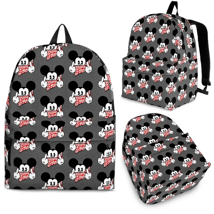 Mickey Cool Black Backpack