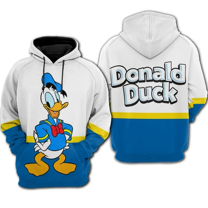 Donald Duck All Over Hoodie