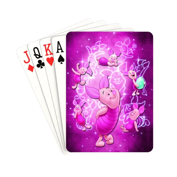 Piglet Playing Cards 2.5"x3.5"