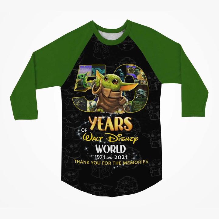BYD 50th Anniversary Raglan Shirt