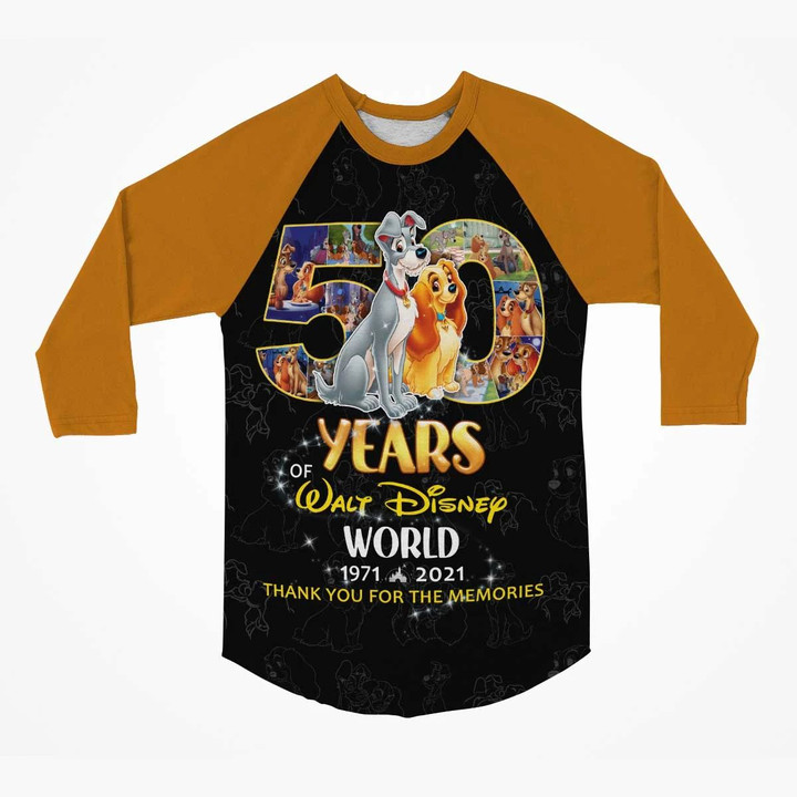 LD&TT 50th Anniversary Raglan Shirt