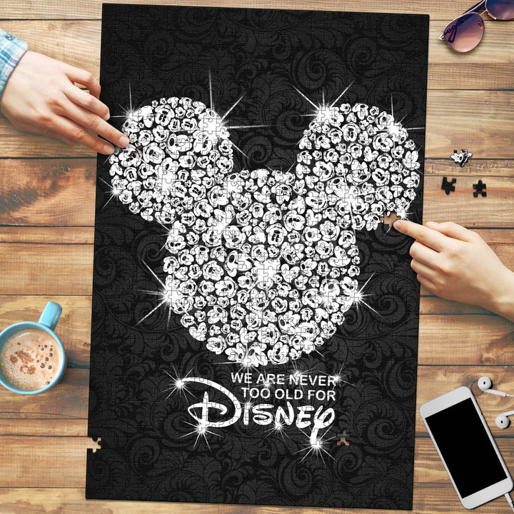 Mk Bling Wood Jigsaw Puzzle