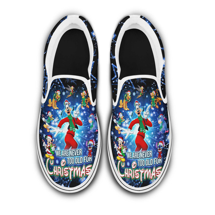 GF NTO Christmas Slip-on Shoes