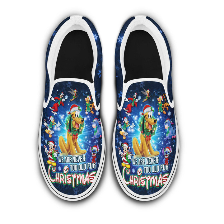 PLU NTO Christmas Slip-on Shoes