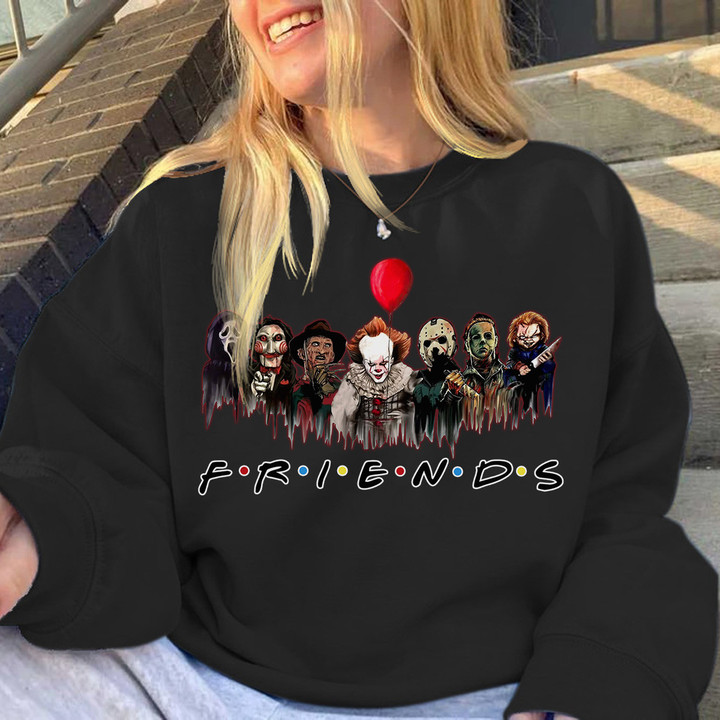 Friends Halloween Mix Unisex Sweatshirt (Made in USA) [5-10 Days Delivery]