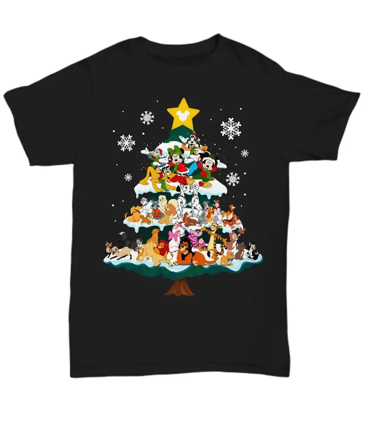 Disney Xmas Tree Shirt