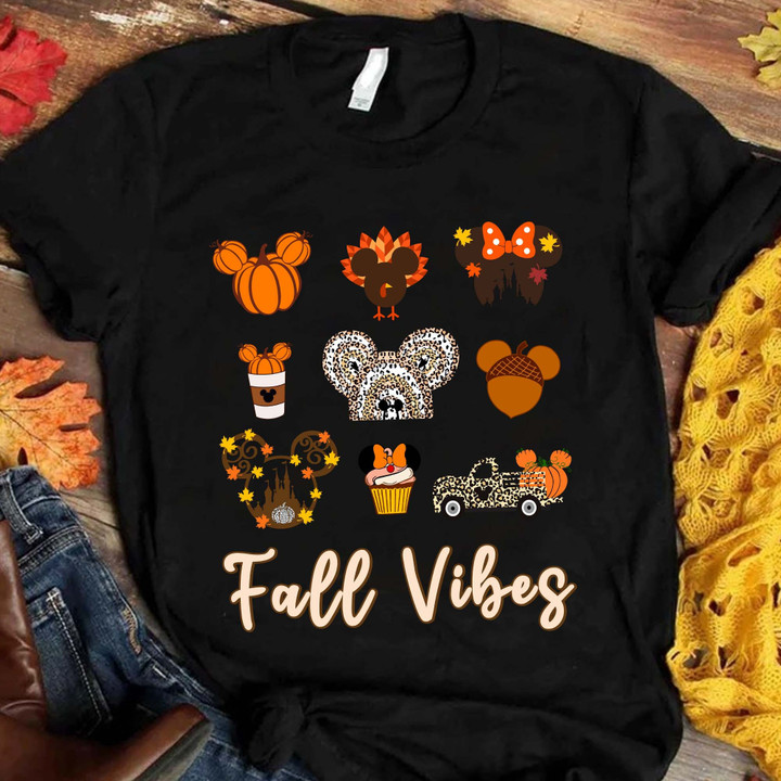 Fall Vibes Thanksgiving Unisex T-shirt
