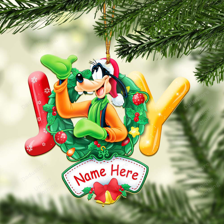 GF Christmas Ornament Custom Name