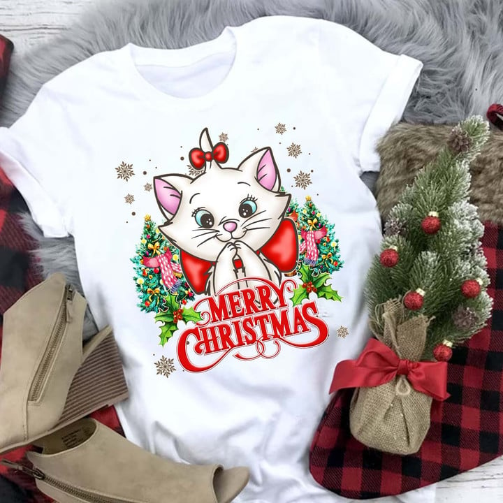 MR CAT Merry Christmas T-Shirt