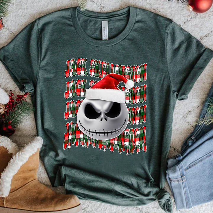 JS Name Christmas T-Shirt
