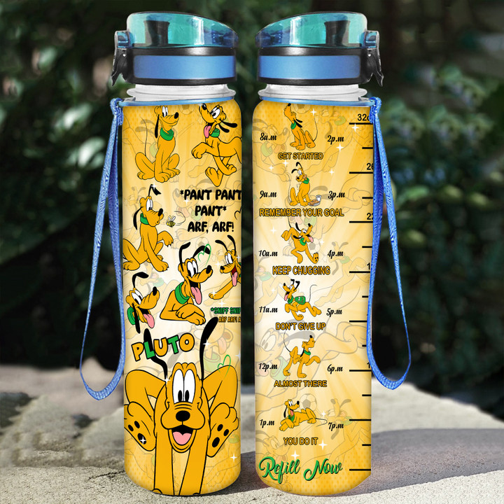 PLU Quotes Water Tracker Bottle