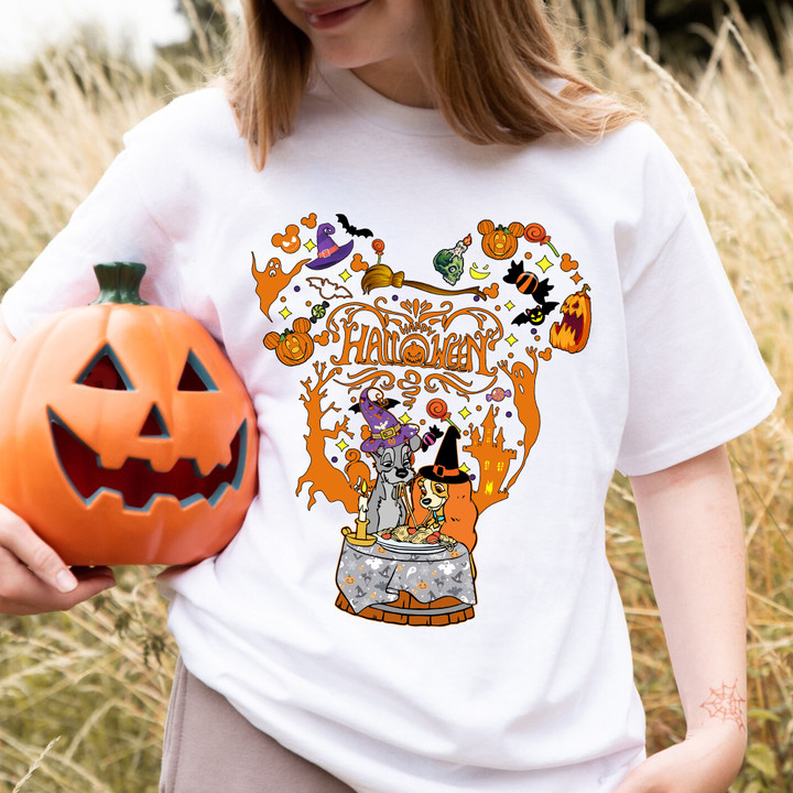 LD&TT Wearing Pumpkin Halloween T-Shirt