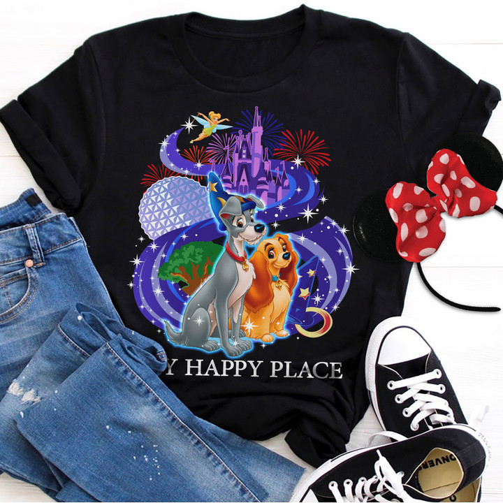 LD&TT My Happy Place T-Shirt