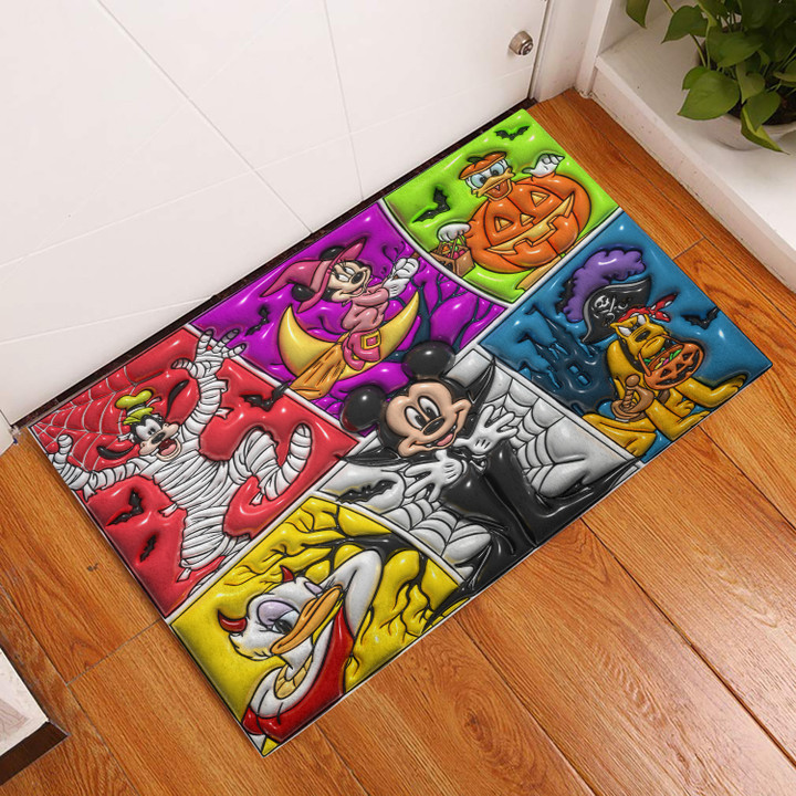 MK Halloween - 3D Rubber Base Doormat