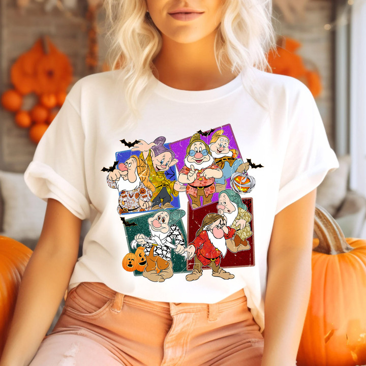 7D Square Emotion Halloween T-Shirt