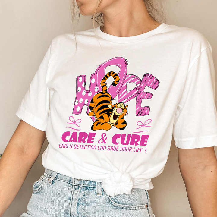 TG Hope Care & Cure Breast Cancer T-Shirt