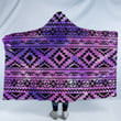 Boho Pattern Gradient Theme Hooded Blanket (SW1902)