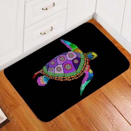 Artistic Tortoise Durable Non-Slip Doormat Floor Mat (SW2005)