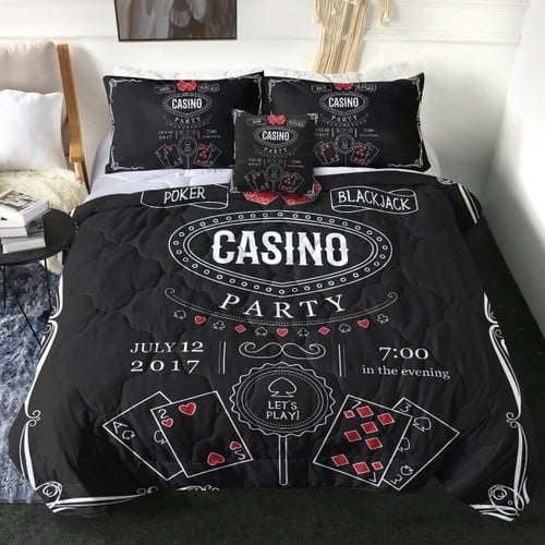 Casino Party Comforter Set (SWBD2858)