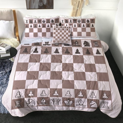 Chess Board Comforter Set (SWBD3012)