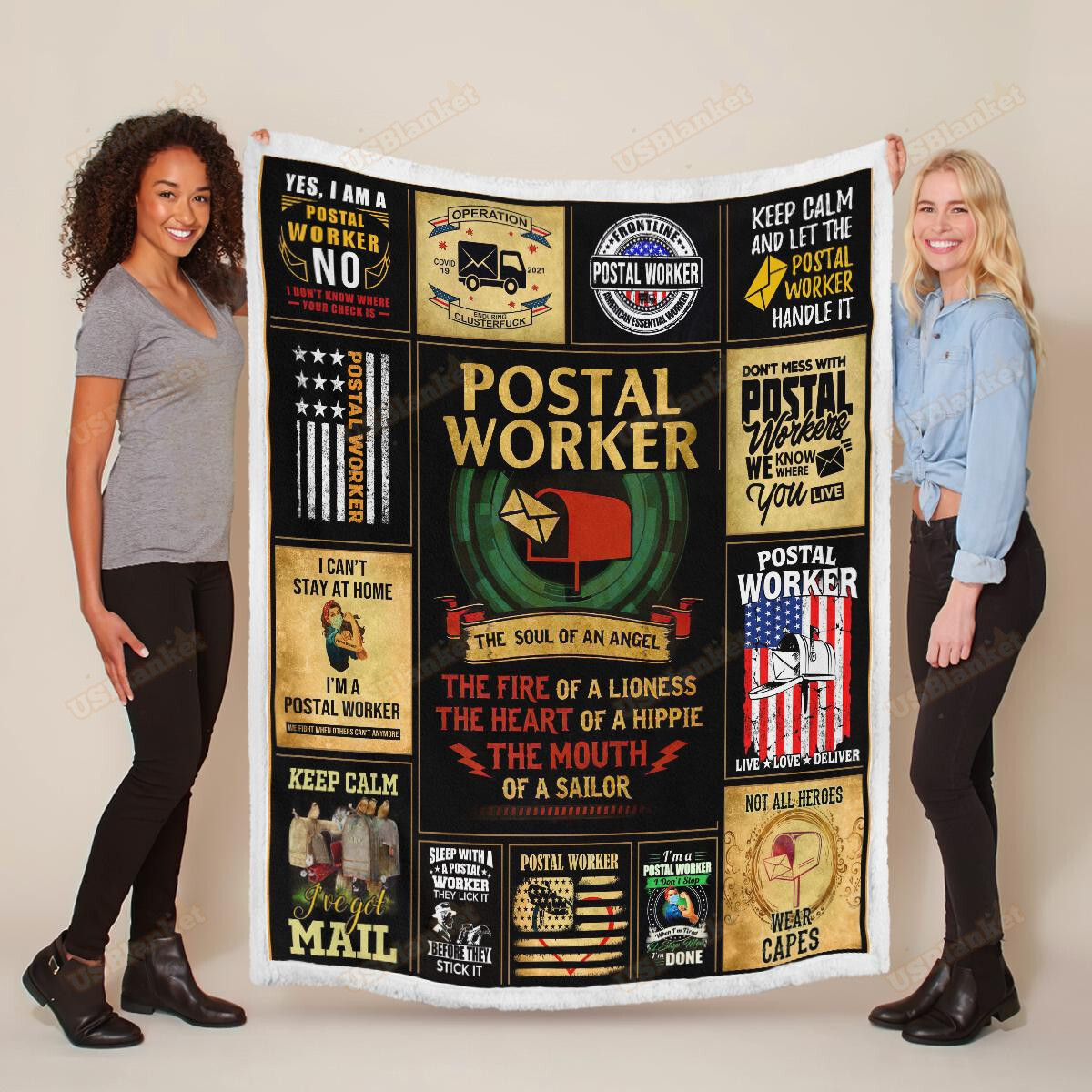 postal service tour blanket