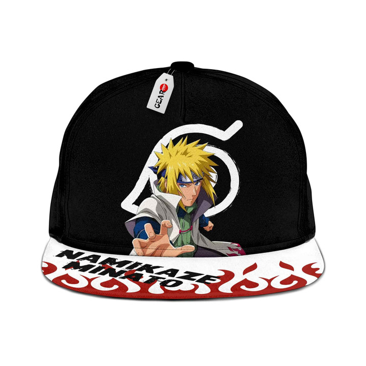 Minato Namikaze Snapback Hat Custom Naruto Anime Hat-Gear Otaku