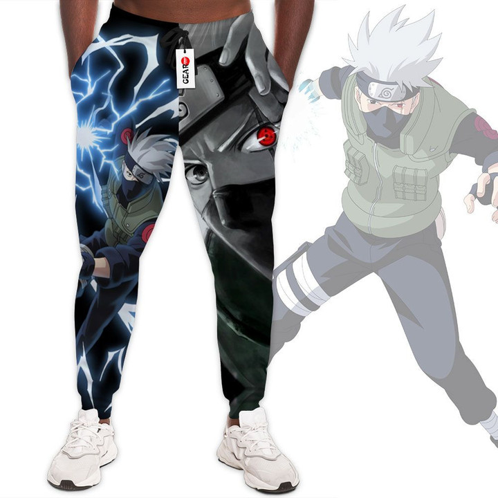 Hatake Kakashi Sweatpants Custom Anime Naruto Joggers Merch