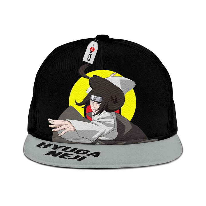 Neji Hyuga Snapback Hat Custom Naruto Anime Hat-Gear Otaku