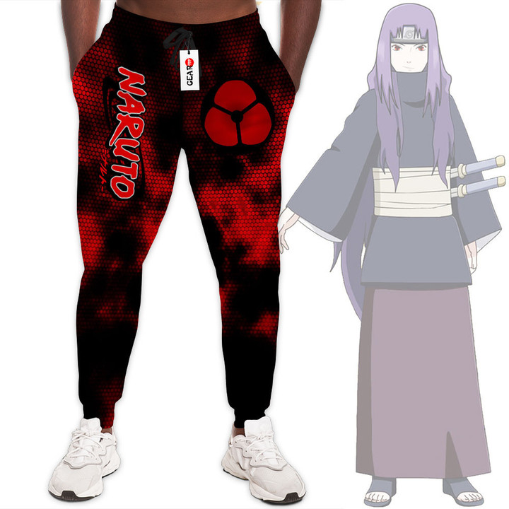 Naori Uchiha Mangekyo Sharingan Sweatpants Custom Anime Naruto Joggers Merch