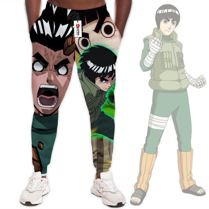 Rock Lee Sweatpants Custom Anime Naruto Joggers Merch