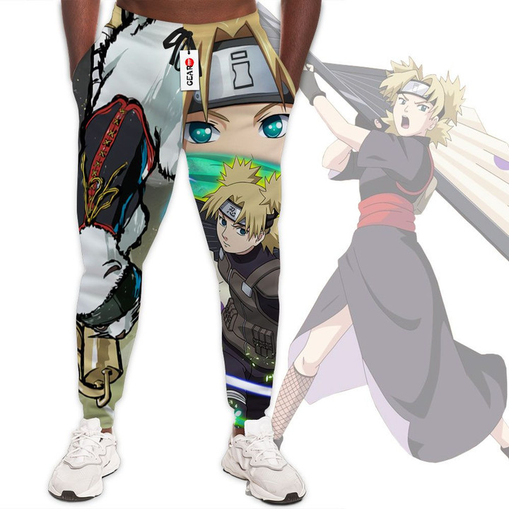 Temari Sweatpants Custom Anime Naruto Joggers Merch