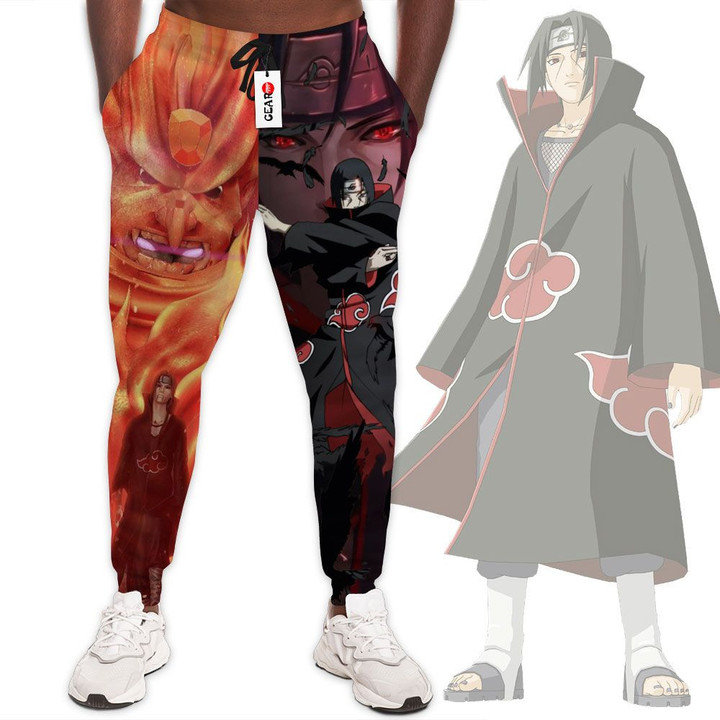 Uchiha Itachi Sweatpants Custom Anime Naruto Joggers Merch
