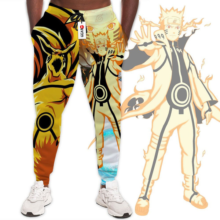 Uzumaki Naruto Sweatpants Custom Anime Naruto Joggers Merch