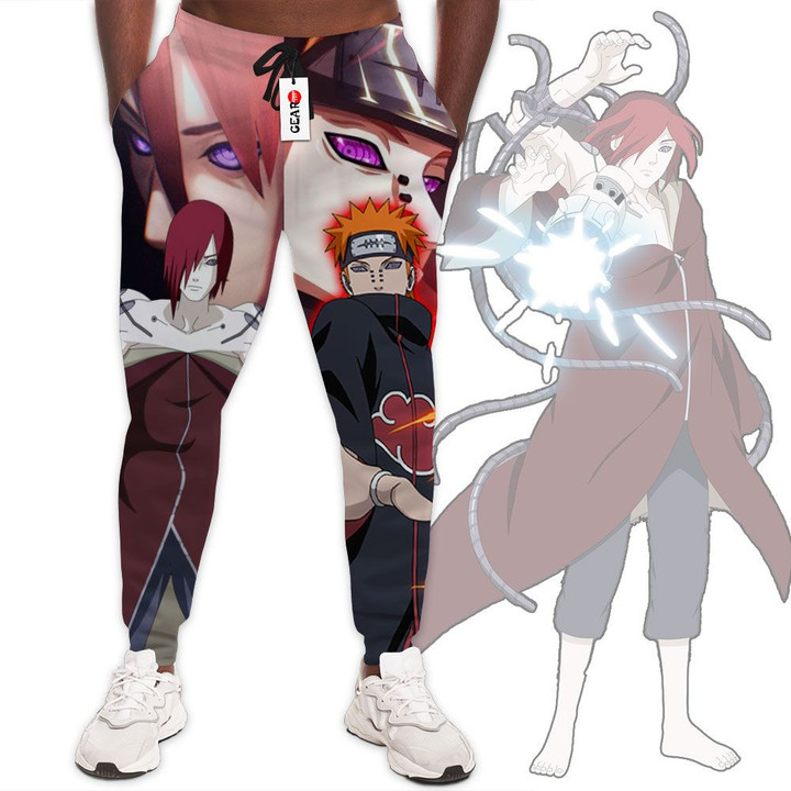 Nagato Pain Sweatpants Custom Anime Naruto Joggers Merch