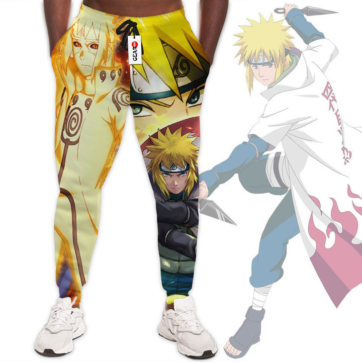 Namikaze Minato Sweatpants Custom Anime Naruto Joggers Merch