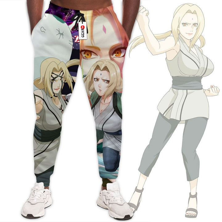 Tsunade Sweatpants Custom Anime Naruto Joggers Merch