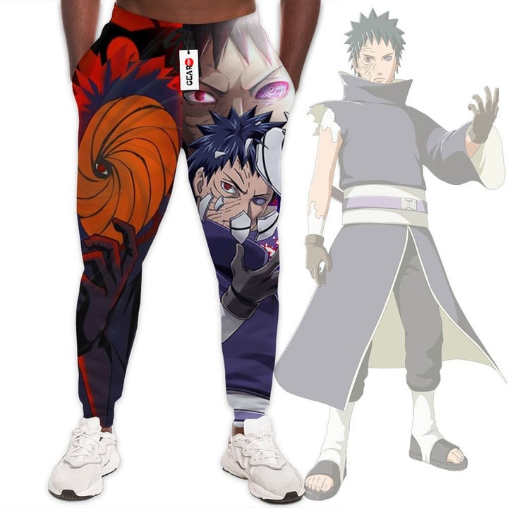 Tobi Akatsuki Sweatpants Custom Anime Naruto Joggers Merch
