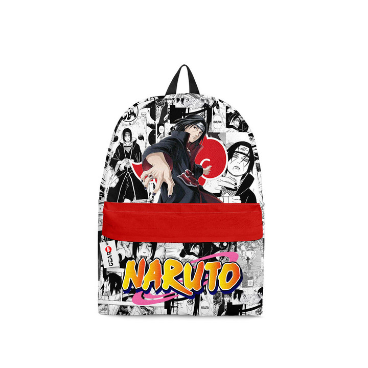 Itachi Uchiha Backpack Custom Naruto Anime Bag Manga Style