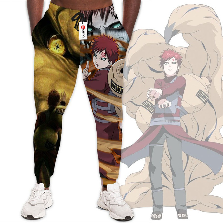 Gaara Sweatpants Custom Anime Naruto Joggers Merch