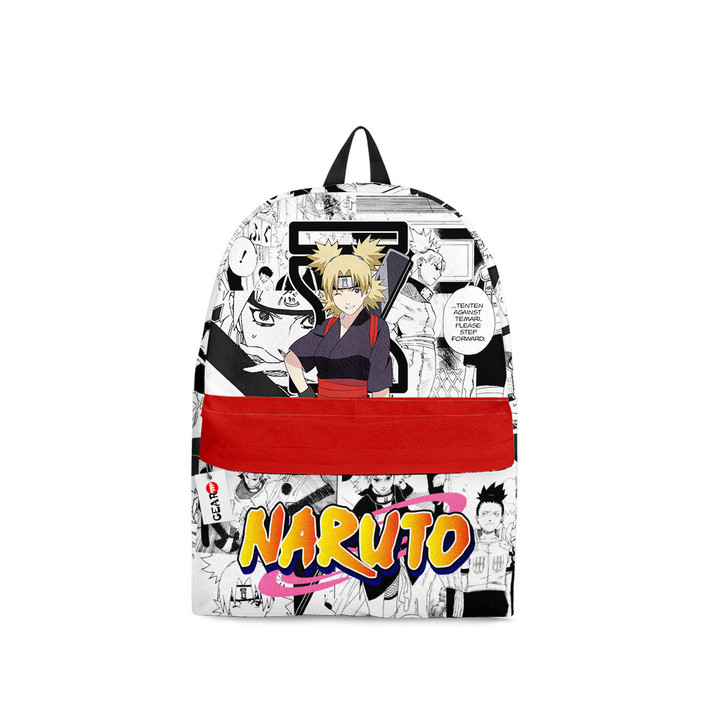Temari Backpack Custom Naruto Anime Bag Manga Style