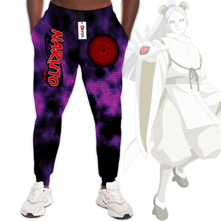 Momoshiki Initial Rinnegan Sweatpants Custom Anime Naruto Joggers Merch