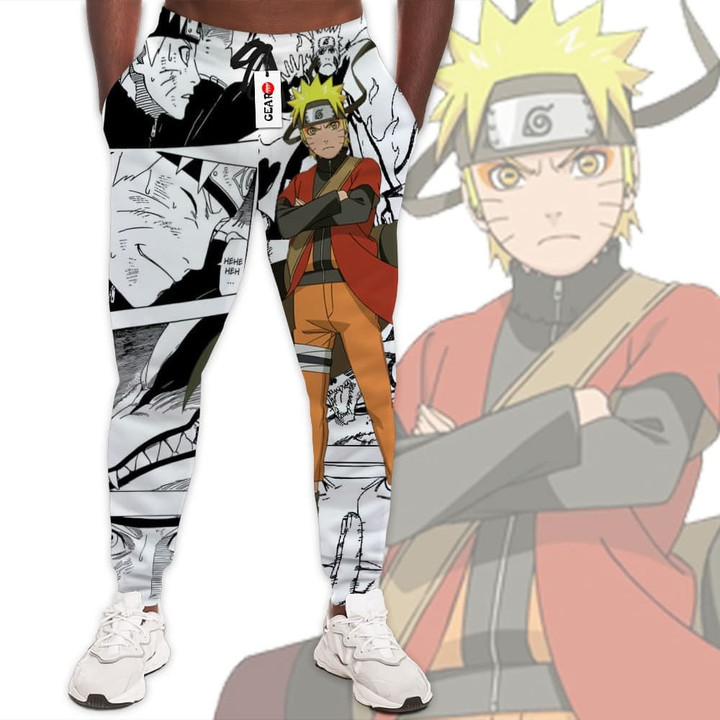 Naruto Uzumaki Custom Naruto Anime Joggers Merch Manga Style