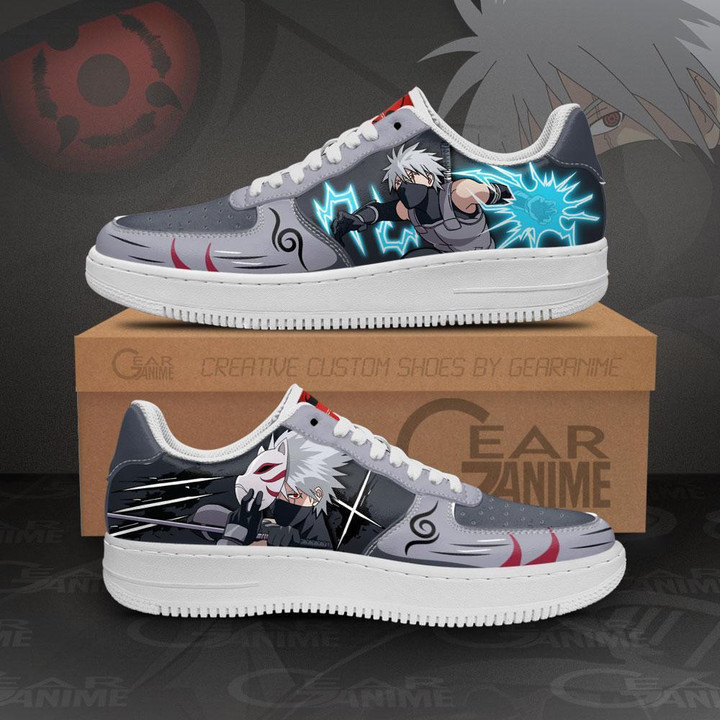 Kakashi Anbu Air Shoes Custom Anime Shoes - 1 - Gear Naruto