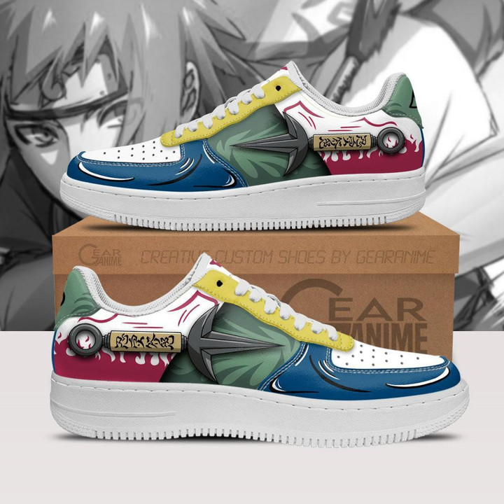 Minato Weapon Air Sneakers Custom Anime Shoes - 1 - Gear Naruto