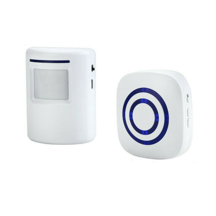 Smart Doorbell Motion Sensor Detector Alarm Driveway